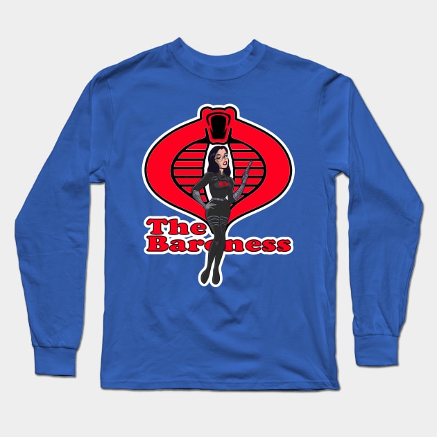 The Barones Von Archie Long Sleeve T-Shirt by Stuntman Fred's Fan Art